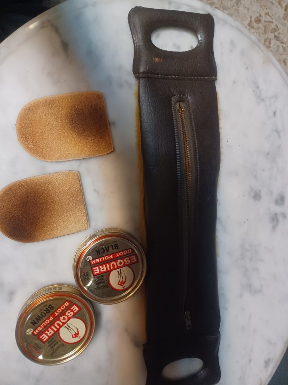 Vintage Swank Shoe Polish Kit